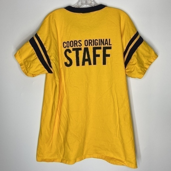 Coor Original Staff Yellow Short Sleeve Shirt XL - Picture 2 of 4